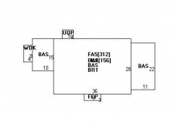 18 Stuart Rd, Newton MA  02459-1260 floor plan