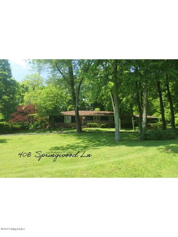408 Springwood Ln, Louisville, KY 40207-2149