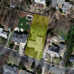 42 Gordon Rd, Newton MA 02468-1023 aerial view