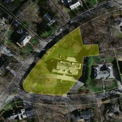 14 Huntington Rd, Newton MA 02458-2417 aerial view