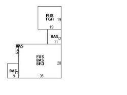 15 Bellingham St, Newton MA  02461-1001 floor plan