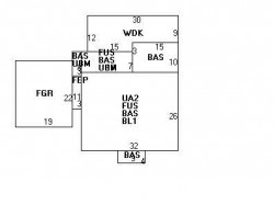 54 Sheldon Rd, Newton MA 02459-2738 floor plan