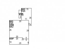 7 Dexter Rd, Newton MA  02460-2317 floor plan