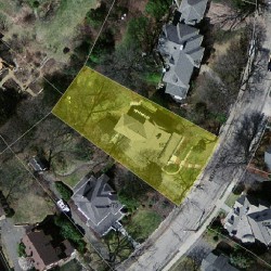 163 Moffat Rd, Newton MA  02468-1133 aerial view