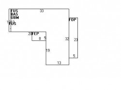 437 Parker St, Newton MA  02459-2604 floor plan
