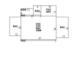 42 Howland Rd, Newton MA 02465-2938 floor plan