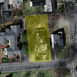 7 Washington Park, Newton MA  02460-1915 aerial view