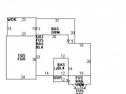 19 Gordon Rd, Newton MA 02468-1002 floor plan