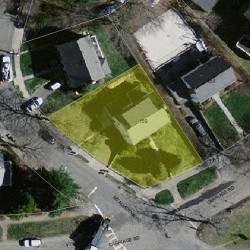 159 Commonwealth Ave, Newton MA  02459 aerial view