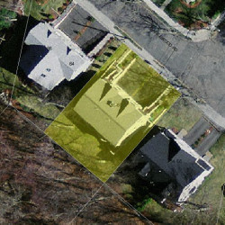 58 Tanglewood Rd, Newton MA 02459-2862 aerial view