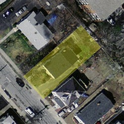 52 Hawthorn St, Newton MA 02458-1215 aerial view