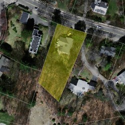 65 Valentine St, Newton MA 02465-3019 aerial view