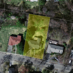 55 Bound Brook Rd, Newton MA  02461-2014 aerial view