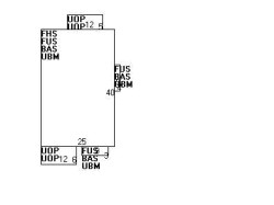 40 Eddy St, Newton MA  02465-2134 floor plan