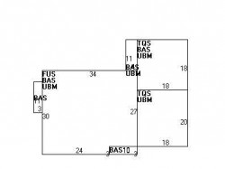 380 Waban Ave, Newton MA  02468-1332 floor plan