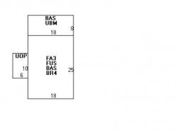 8 Jones Ct, Newton MA  02458-1219 floor plan