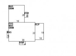 106 Walnut St, Newton MA 02460-1314 floor plan