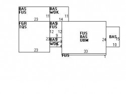 60 Puritan Rd, Newton MA 02461-1037 floor plan