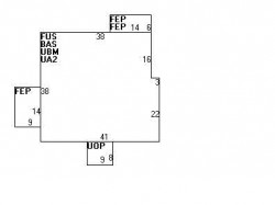 96 Webster St, Newton MA 02465-1820 floor plan