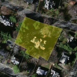 16 Fairmont Ave, Newton MA  02458-2506 aerial view
