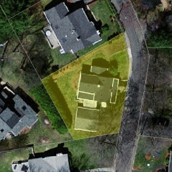 37 Troy Ln, Newton MA 02468-1016 aerial view