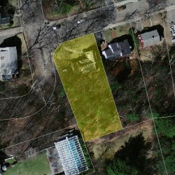 80 Atwood Ave, Newton MA  02460-2202 aerial view