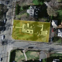 950 Centre St, Newton MA 02459-1266 aerial view