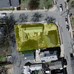 6 Summer St, Newton MA 02464-1110 aerial view