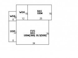 101 Eliot Ave, Newton MA  02465-1710 floor plan