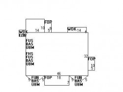 94 Madison Ave, Newton MA 02460-1905 floor plan