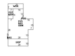59 Brookside Ave, Newton MA 02460-1523 floor plan