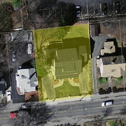 331 Cabot St, Newton MA 02460-2255 aerial view