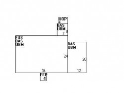 38 Lindbergh Ave, Newton MA  02465-1651 floor plan