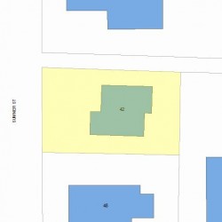 44 Sumner St, Newton MA 02459-1641 plot plan