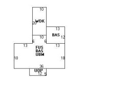 29 Carleton St, Newton MA  02458-1604 floor plan