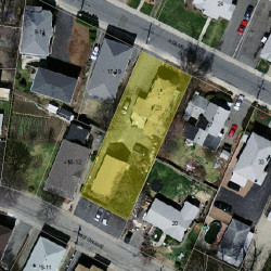 23 Adams Ave, Newton MA 02465-1001 aerial view