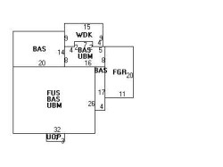 99 Oxford Rd, Newton MA 02459-2408 floor plan