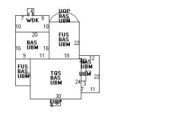 409 Winchester St, Newton MA  02461-2008 floor plan