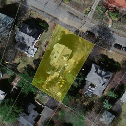 38 Lakewood Rd, Newton MA  02461-1226 aerial view