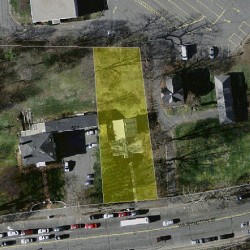 517 Washington St, Newton MA 02458-1432 aerial view