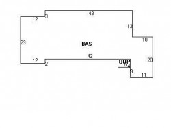 104 Osborne Path, Newton MA  02459-3543 floor plan