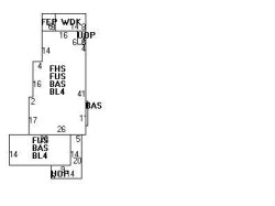 46 Cummings Rd, Newton MA 02459-1753 floor plan