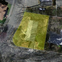 54 Walnut Hill Rd, Newton MA  02459-2669 aerial view