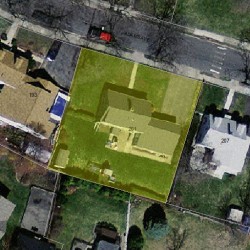 201 Adams Ave, Newton MA 02465-1502 aerial view
