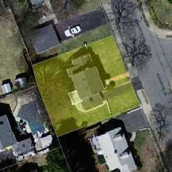 27 Fernwood Rd, Newton MA 02465-1807 aerial view