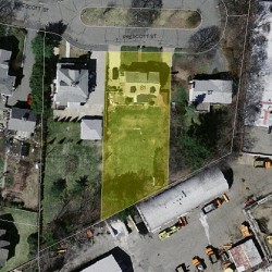 81 Prescott St, Newton MA 02460-1718 aerial view