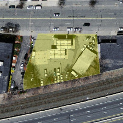 1200 Washington St, Newton MA 02465-2129 aerial view