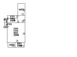 289 Webster St, Newton MA 02466-2105 floor plan