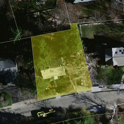 125 Franklin St, Newton MA 02458-2411 aerial view