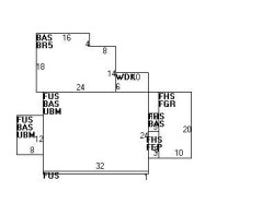 17 Langdon St, Newton MA 02458-1802 floor plan